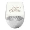 18 Oz. Florence Stemless Wine Cup Silver | No Imprint | not available | not available