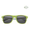 Full Color Colorblock Malibu Sunglasses Lime/White | No Imprint | not available | not available