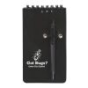 Spiral Jotter & Pen Black
