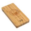 Plank 5000 mAh Bamboo Wireless Power Bank Standard | Wood | No Imprint | not available | not available