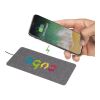 Ultra Thin Fabric Wireless Charging Pad Gray | No Imprint | not available | not available