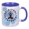 11 Oz. Dye Blast Full Color Mug White Aqua | No Imprint | not available | not available