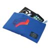 Parkland Fraction Travel Pouch Standard | Blue | No Imprint | not available | not available