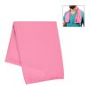 RECYCLED PET COOLING SPORT TOWEL Pink | No Imprint | not available | not available