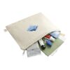 Organic Cotton Flat Travel Pouch Natural | No Imprint | not available | not available