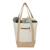 Small Recycled 8oz Cotton Tote Tan