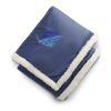 Field & Co.® Sherpa Blanket Navy | No Imprint | not available | not available