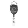 Retractable Badge Holder With Carabiner Black | No Imprint | not available | not available