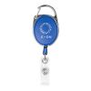 Retractable Badge Holder With Carabiner Royal Blue | No Imprint | not available | not available