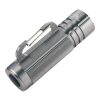 High Sierra® Carabiner Hook Flashlight Standard | Graphite | No Imprint | not available | not available