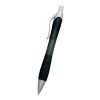 Rio Ballpoint Pen With Contoured Rubber Grip Translucent Charcoal-Translucent Black | No Imprint | not available | not available