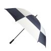 Totes 64" UV Protection Auto Open Golf Umbrella Navy Blue-White | No Imprint | not available | not available
