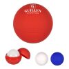 Rubberized Lip Moisturizer Ball White | No Imprint | not available