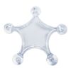 Star Shape Massager Transparent | No Imprint | not available | not available