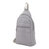 Recycled Puffer Sling Backpack Gray | No Imprint | not available | not available