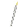 3-In-1 Pen With Highlighter and Stylus Silver | No Imprint | not available | not available