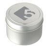 Coastal Waves 2.7oz Mini Tin Candle Standard | Silver | No Imprint | not available