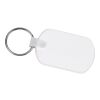 Rectangular Soft Key Tag White | No Imprint | not available | not available