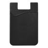 Slim Silicone Card Wallet Black | No Imprint | not available | not available