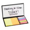 Slimline Sticky Memo Pad Black | No Imprint | not available | not available