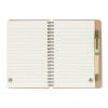 5" x 7" Eco Spiral Notebook with Pen Green | No Imprint | not available | not available