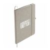 5" x 7" Recycled Cotton Bound Notebook Natural