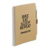4" x 6" FSC® Mix Pocket Spiral Notebook with Pen Natural | No Imprint | not available | not available