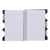 4” x 6” FSC® Recycled Multitask Notebook Black | No Imprint | not available | not available