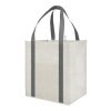 Neptune Recycled Non-Woven Grocery Tote Gray