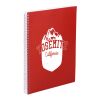 8.5" x 11 FSC Mix Remark 1-subject Notebook Red | No Imprint | not available | not available