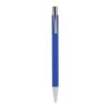 Maxi Recycled Aluminum Soft Touch Gel Pen Blue