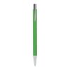 Maxi Recycled Aluminum Soft Touch Gel Pen Green