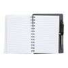 5" x 7" Recycled Pace Spiral Notebook w Pen Black | No Imprint | not available | not available