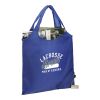 Bungalow RPET Foldable Shopper Tote Royal Blue | No Imprint | not available | not available