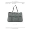 Vila Recycled Large Utility Tote Standard | Graphite | No Imprint | not available | not available