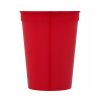 Solid 16oz Stadium Cup Red