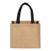 Mini Jute Gift Tote Black | No Imprint | not available | not available