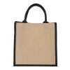 Medium Jute Gift Tote Black | No Imprint | not available | not available
