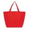 YaYa Budget Non-Woven Shopper Tote Red | No Imprint | not available | not available