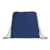 Evergreen Non-Woven Drawstring Bag Navy Blue | No Imprint | not available | not available