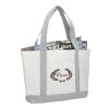 Large Boat Tote Standard | White-Grey Storm | No Imprint | not available | not available