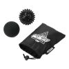 Oasis 2 Piece Massage Ball Set Black | No Imprint | not available | not available