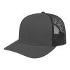Cap America Poly/Cotton Trucker Mesh Back Cap Dark Blue-Black
