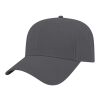 Cap America Lightweight Structured Low Profile Cap Charcoal | Embroidery | - On Strap | 2.50 Inches × 0.38 Inches
