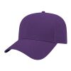 Cap America Lightweight Structured Low Profile Cap Purple | Embroidery | - Left Side Panel | 2.25 Inches × 2.00 Inches
