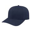 Cap America Perforated Performance Snap Back Cap Navy