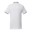 Men's LIMESTONE Roots73 SS Polo Standard | White-Black | XL | No Imprint | not available | not available