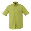 Men's COLTER Short Sleeve Shirt Standard | Dark Citron Green | M | No Imprint | not available | not available