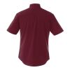Men's STIRLING Short Sleeve Shirt Maroon Heather | 4XL