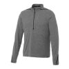 Men's DEGE Eco Knit Half Zip Standard | Heather Charcoal-Black | 4XL | No Imprint | not available | not available